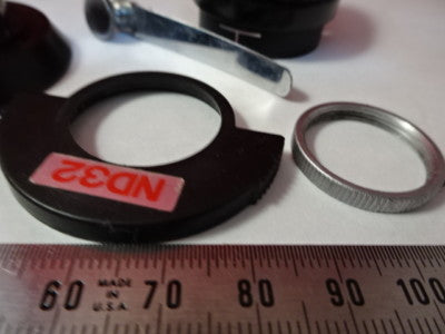 LOT OPTICAL MICROSCOPE PART OPTICS AS PICTURED &AM-A-30