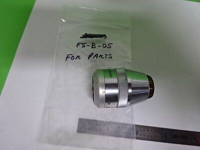 FOR PARTS MICROSCOPE LEITZ GERMANY OBJECTIVE NPL 20X DF OPTICS #F5-B-05
