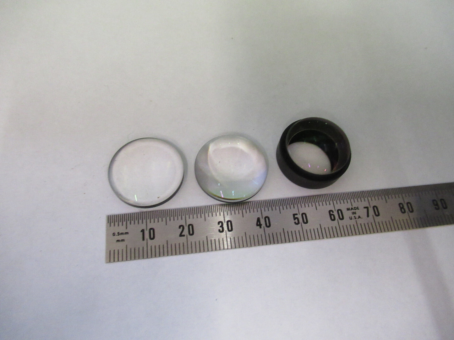 Lot Carl Zeiss AG Lenses Optics Microscope Part