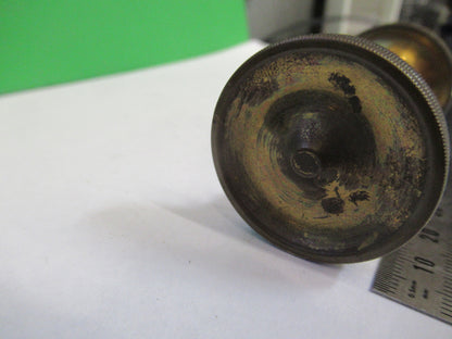 ANTIQUE BAUSCH LOMB SET OF PAIR KNOBS STAGE  MICROSCOPE PART AS PICTURED F3-B-67