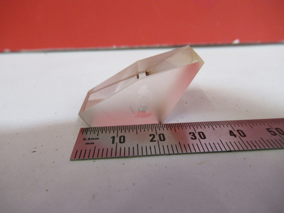 Nikon Japan Glass Prism Head Optics Microscope Part