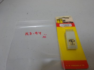 IC TEST CLIP 3M TC-14 14  PINS BIN#K3-94