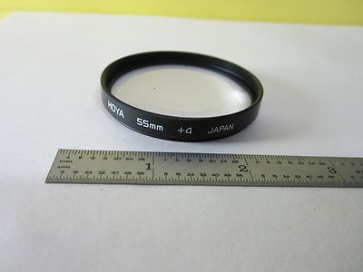 Optical Lens Convex Concave Hoya 55 mm +4 Laser Optics