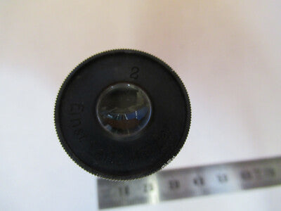 Antique Ernst Leitz Eyepiece "2" Microscope Part Optics