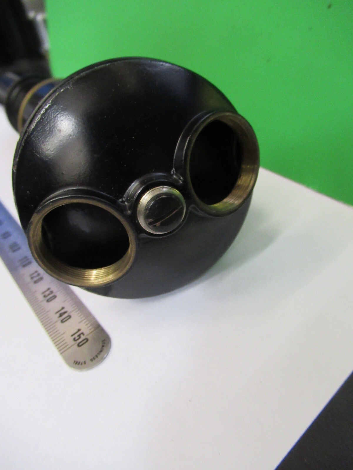 Antique Spencer Lens Co. Tubus + Nosepiece Microscope Part Optics