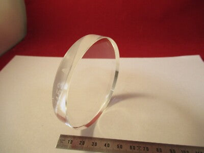 Optical Flat Fused silica Uncoated 3" Diameter 1/10 Wave Optics AS Pic