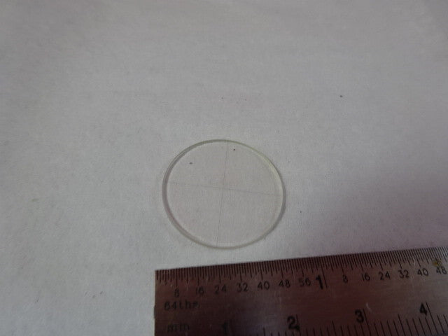 Lens Crosshair Graticule Reticle Optics Microscope Part