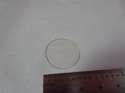 Lens Crosshair Graticule Reticle Optics Microscope Part