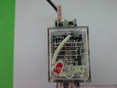 OMRON RELAY LY1N 110-120 VAC CONTROL SYSTEMS AS IS BIN#X9-08