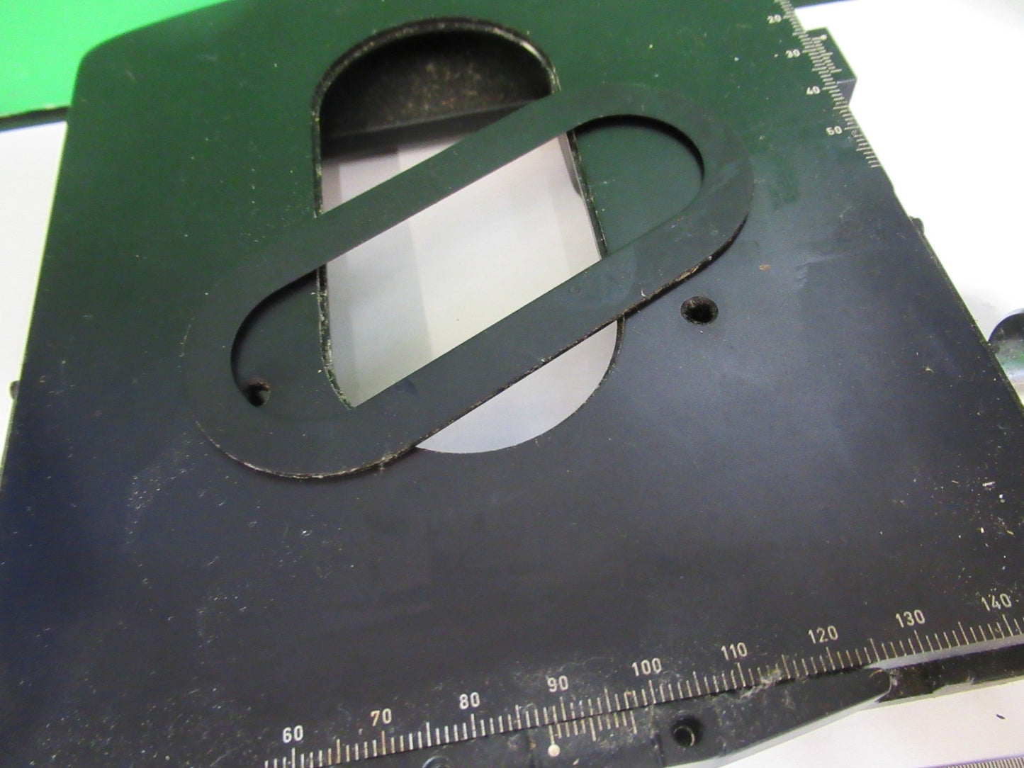 WILD M20 SWISS HEERBRUGG XY STAGE TABLE MICROSCOPE PART AS PICTURED T6-A-23