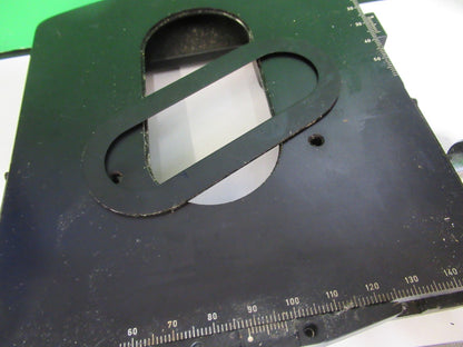 WILD M20 SWISS HEERBRUGG XY STAGE TABLE MICROSCOPE PART AS PICTURED T6-A-23