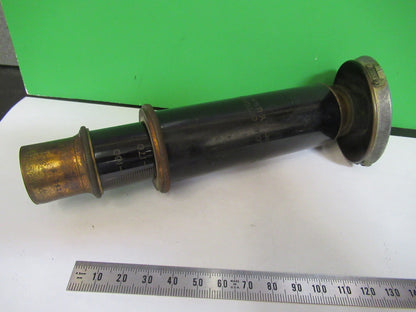 BAUSCH LOMB ANTIQUE BRASS TUBUS NOSEPIECE MICROSCOPE PART AS PICTURED  Y4-FT-91