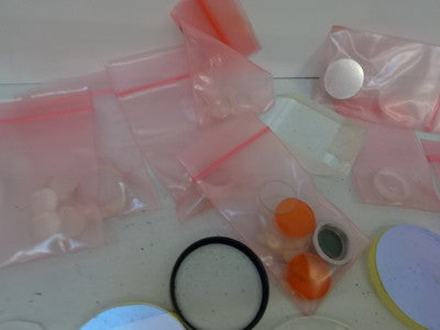 Large Lot Optics Mirrors Lenses Prism Filters Etc Optical