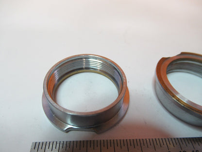 ERNST LEITZ DEUTSCHLAND LOS 2 OHRRINGADAPTER MIKROSKOPTEIL wie abgebildet A2-A-40