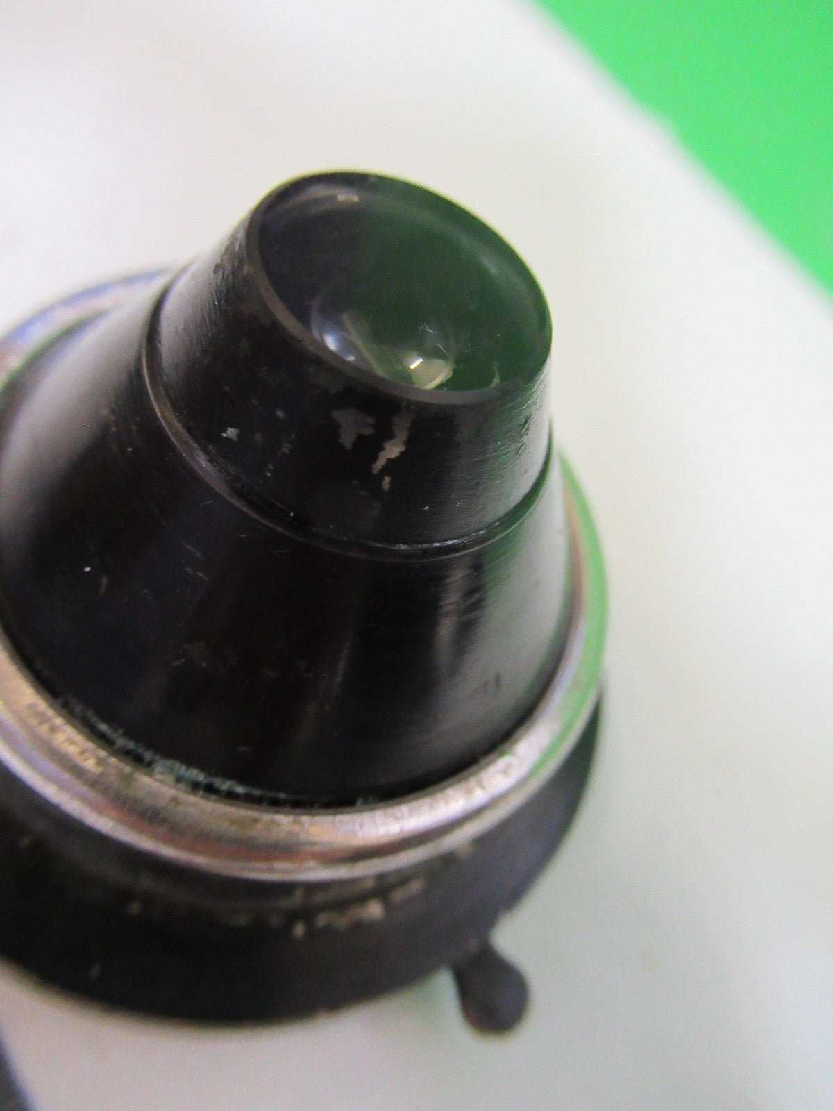 ANTIQUE BAUSCH LOMB CONDENSER + IRIS OPTICS MICROSCOPE PART AS PICTURED V1-A-15