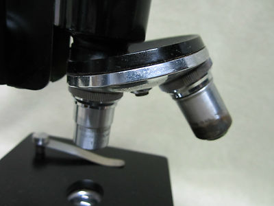 Vintage Optical Bausch & Lomb Microscope Collectable Ok Optics
