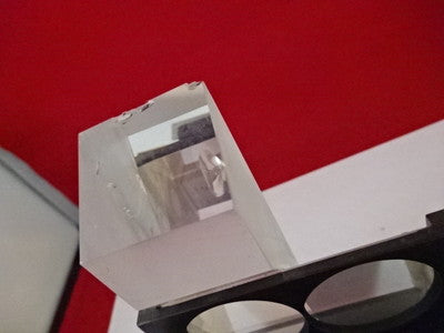 MICROSCOPE PART POLYVAR REICHERT LEICA ASSEMBLY PRISM HEAD OPTICS AS IS #V2-B-98