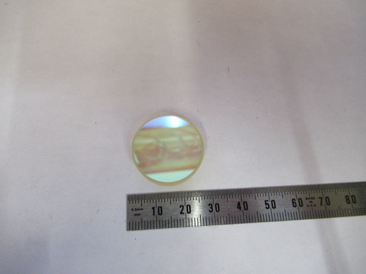 OPTICAL DICHROIC MIRROR COATED LASER OPTICS X3-B-76