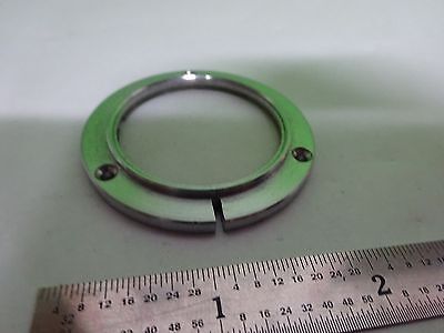 MICROSCOPE PART POLYVAR REICHERT LEICA LENS COVER OPTICS AS IS BIN#W3-20