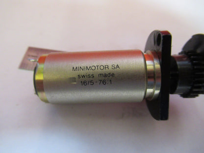 SWISS MINI MOTOR LEITZ MICROSCOPE ROBOTICS MECHATRONICS AS PICTURED S4-B-97