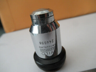 Wild M11 Swiss Heerbrugg Objective 100X Lens Microscope Part