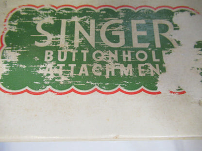 OLD SINGER SEWING ACCESSORY MACHINE  BUTTON ATTACHMENT ASSEMBLY &H2-A-21