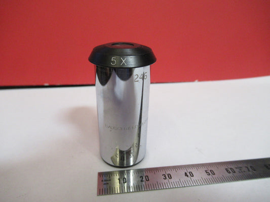 Bausch & Lomb Ocular 5X Eyepiece Optics Microscope Part