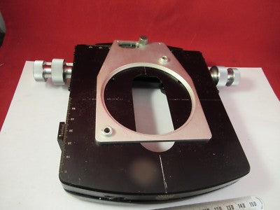 Wild M20 Swiss Stage Table Micrometer Microscope Part Optics