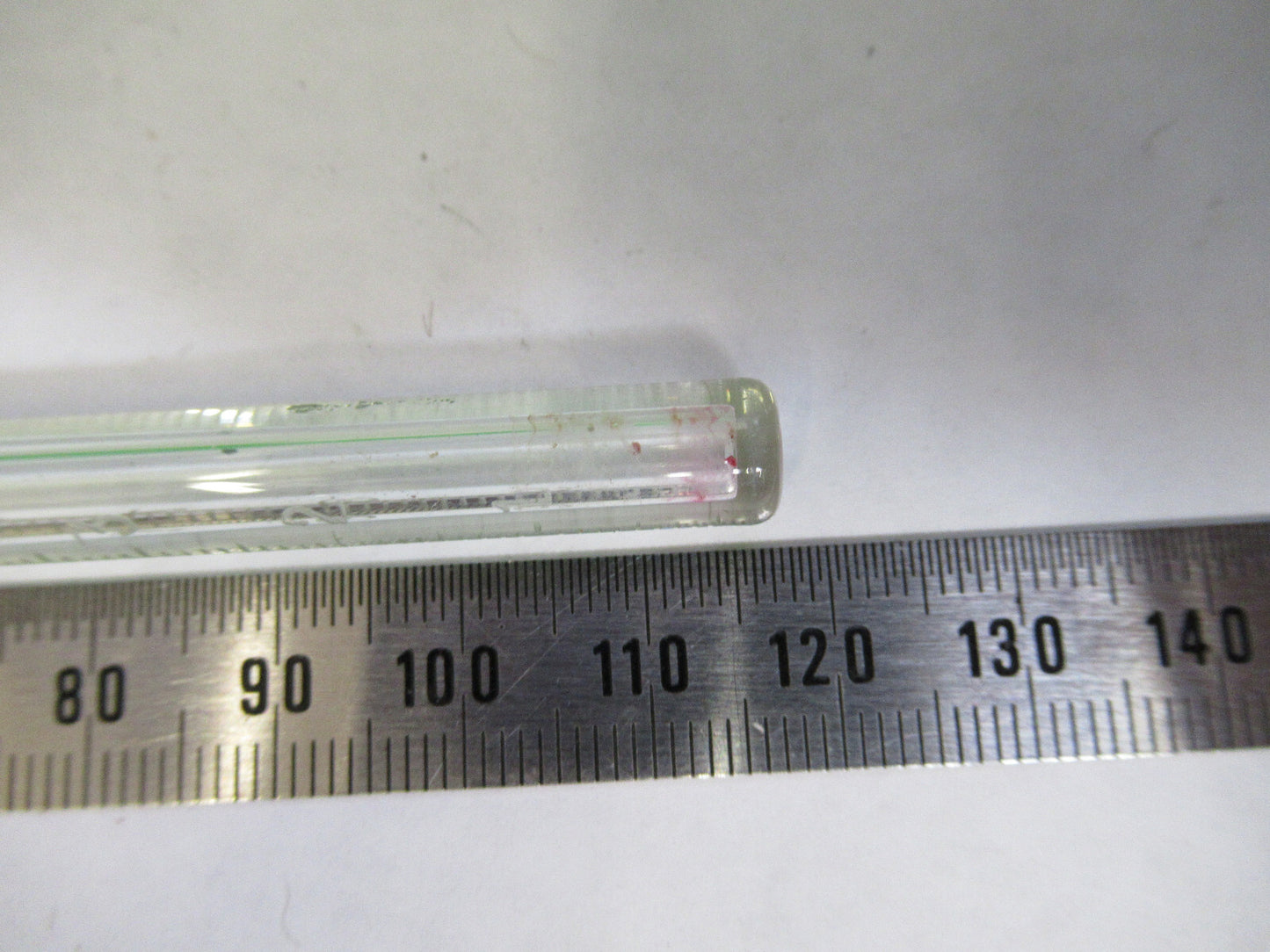 TEST TUBE WILL 1 ML HEMATOCYTO BLOOD TEST MICROSCOPE PART AS PICTURED B7-B-09