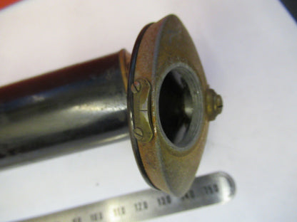 Antique Bausch & Lomb Tubus + Nosepiece Microscope Part