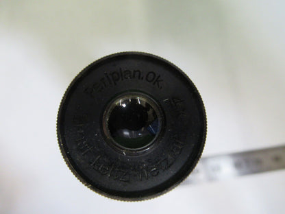 MICROSCOPE PART EYEPIECE 4X ANTIQUE LEITZ GERMANY OPTICS PICTURED S8-A-70