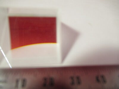 OPTICAL MIL SPEC GLASS PRISM LASER OPTICS AS PICTURED &13-A-45