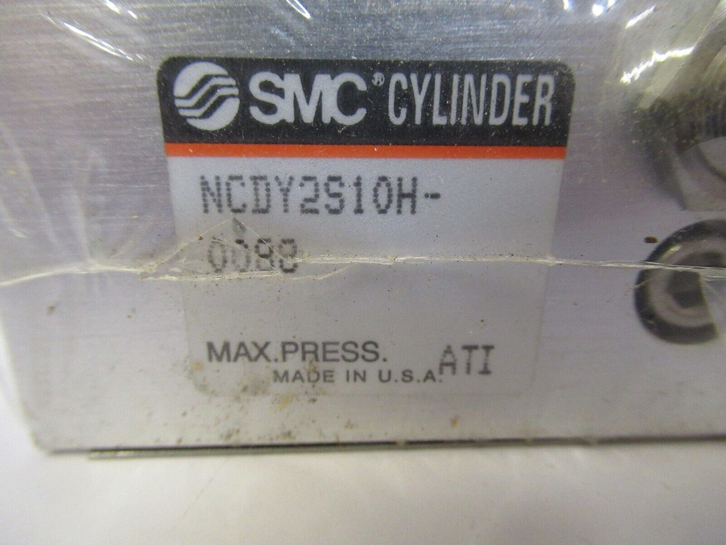 SMC JAPAN CYLINDER PNEUMATIC AIR NCDY2S10H CONTROL AS PICTURED &W2-B-46