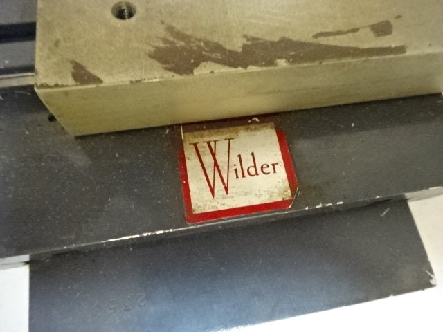 WILDER OPTO-METRIC TOOLS XY MICROMETER STAGE TABLE GERMANY AS IS #TC-1