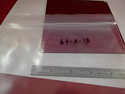 Mask Chromium on Glass Mirror Optical Optics