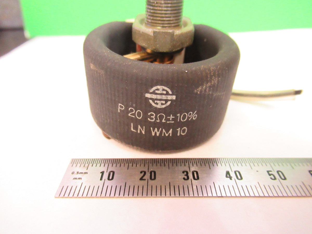 LEITZ GERMANY RHEOSTAT  DIMMER MICROSCOPE PART AS PICTURED 82-A-78