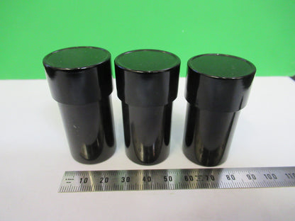 Carl Zeiss AG Germany Lot Empty Plastic Cans Ob Microscope Part