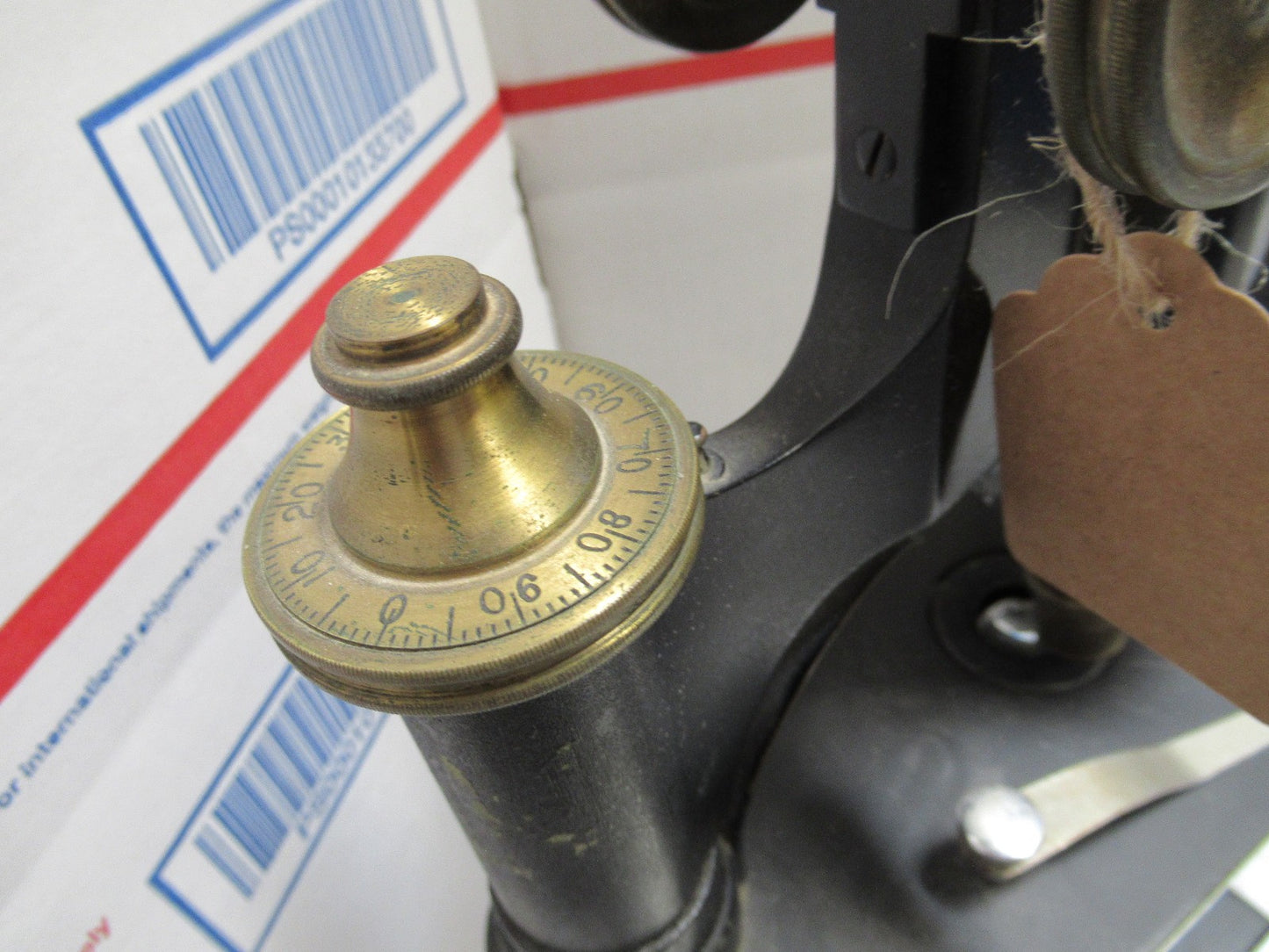 FOR PARTS OR REPAIR ANTIQUE SPENCER MICROSCOPE BAUSCH OBJECTIVES circa 1890 LOB