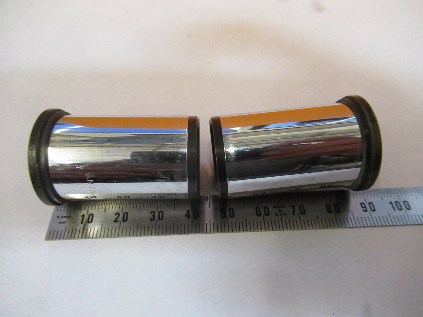 Antique Ernst Leitz Eyepiece 10X Pair Microscope Part