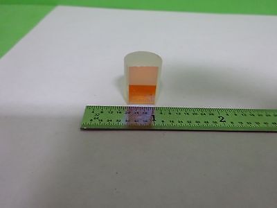 OPTICAL COATED DICHROIC MIRROR SEMI CYLINDER LASER OPTICS BIN#Y3-96