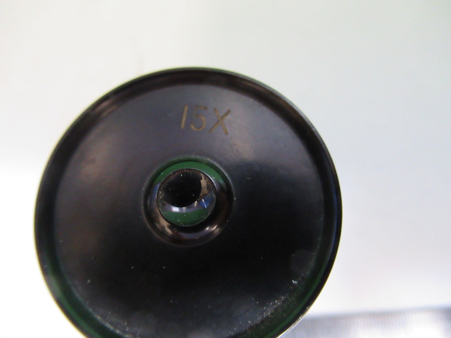 BAUSCH LOMB 15X EYEPIECE OCULAR OPTICS MICROSCOPE PART AS PICTURED T8-B-47