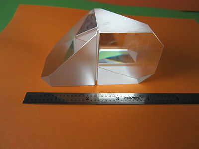 OPTICAL LARGE PRISM LASER OPTICS BIN#D3-03