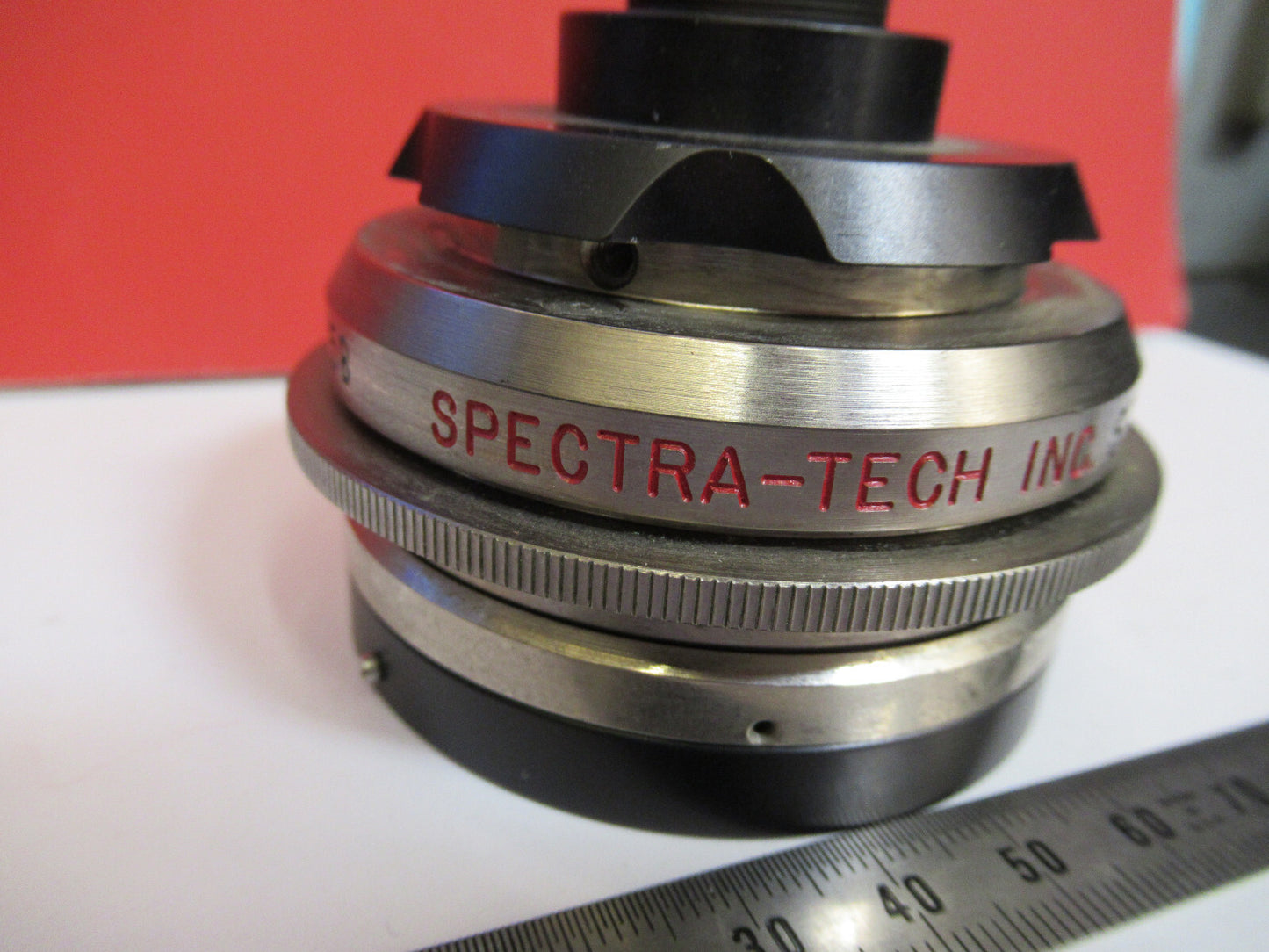 SPECTRA TECH REFLACHROMAT OBJECTIVE 15X MICROSCOPE PART AS PICTURED T1-A-26