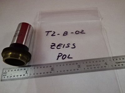 Microscope Part Carl Zeiss AG Germany Polarizer Objective 6.3X Pol Optics