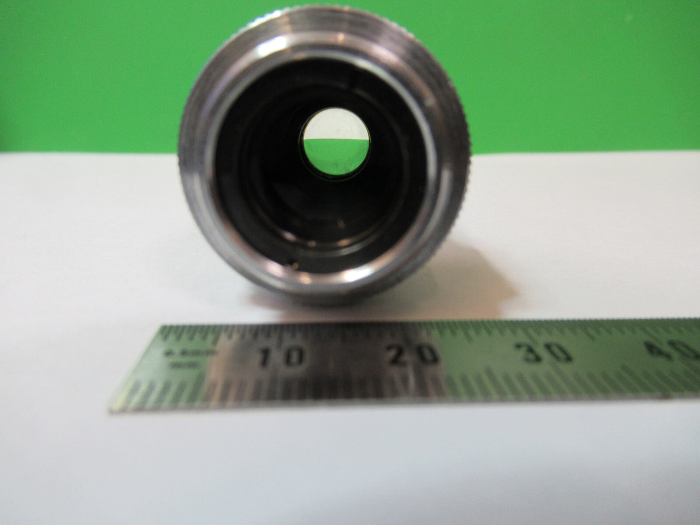 LEITZ WETZLAR H32X QUARTZ GLASS OBJECTIVE MICROSCOPE PART AS PICTURED &R2-A-05