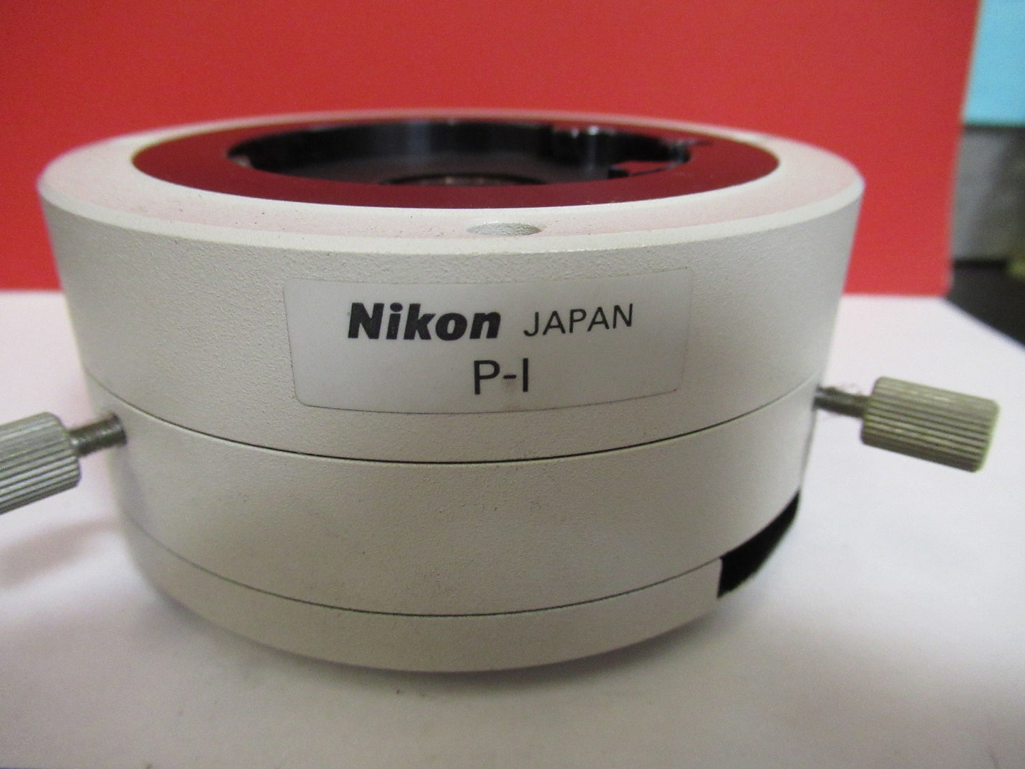 NIKON E400 ECLIPSE POL MAGNIFICATION CHANGER MICROSCOPE PART AS PICTURED T7-A-91