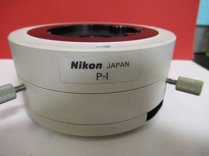 NIKON E400 ECLIPSE POL MAGNIFICATION CHANGER MICROSCOPE PART AS PICTURED T7-A-91