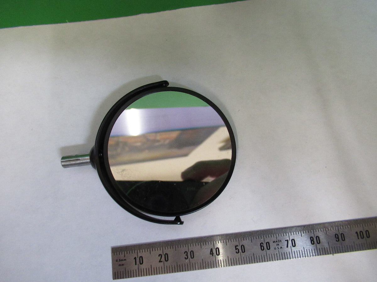 ANTIQUE CARL ZEISS MIRROR ASSEMBLY OPTICS MICROSCOPE PART AS PICTURED S7-A-89