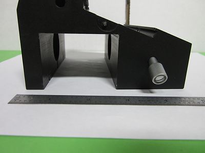 MICROSCOPE PART POLYVAR REICHERT LEICA EPI BLOCK FRONT HEAD AS IS DWR#8D