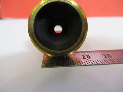 ANTIQUE BRASS WATSON LENS OBJECTIVE MICROSCOPE AS PICTURED &F8-A-77